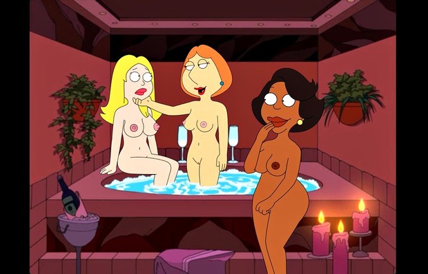 Lois Porn American Dad - Lois Griffin & Francine Smith in sexcomics - Toons blog