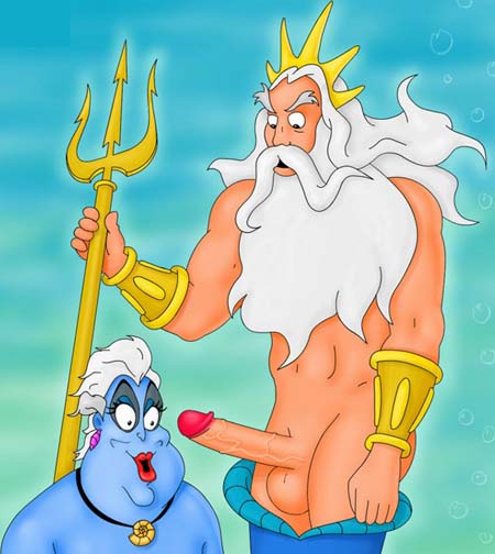 King Neptune fucks sea girlfriend