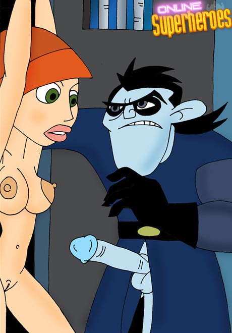 Kim Possible on blue dick. Redhead super babe!